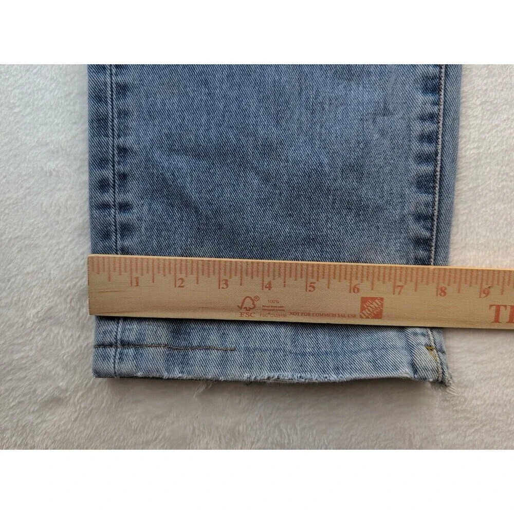Pepe Jeans ORIGINAL PEPE COMFORT Jeans Y2K Distressed Relaxed Fit Size 36x33